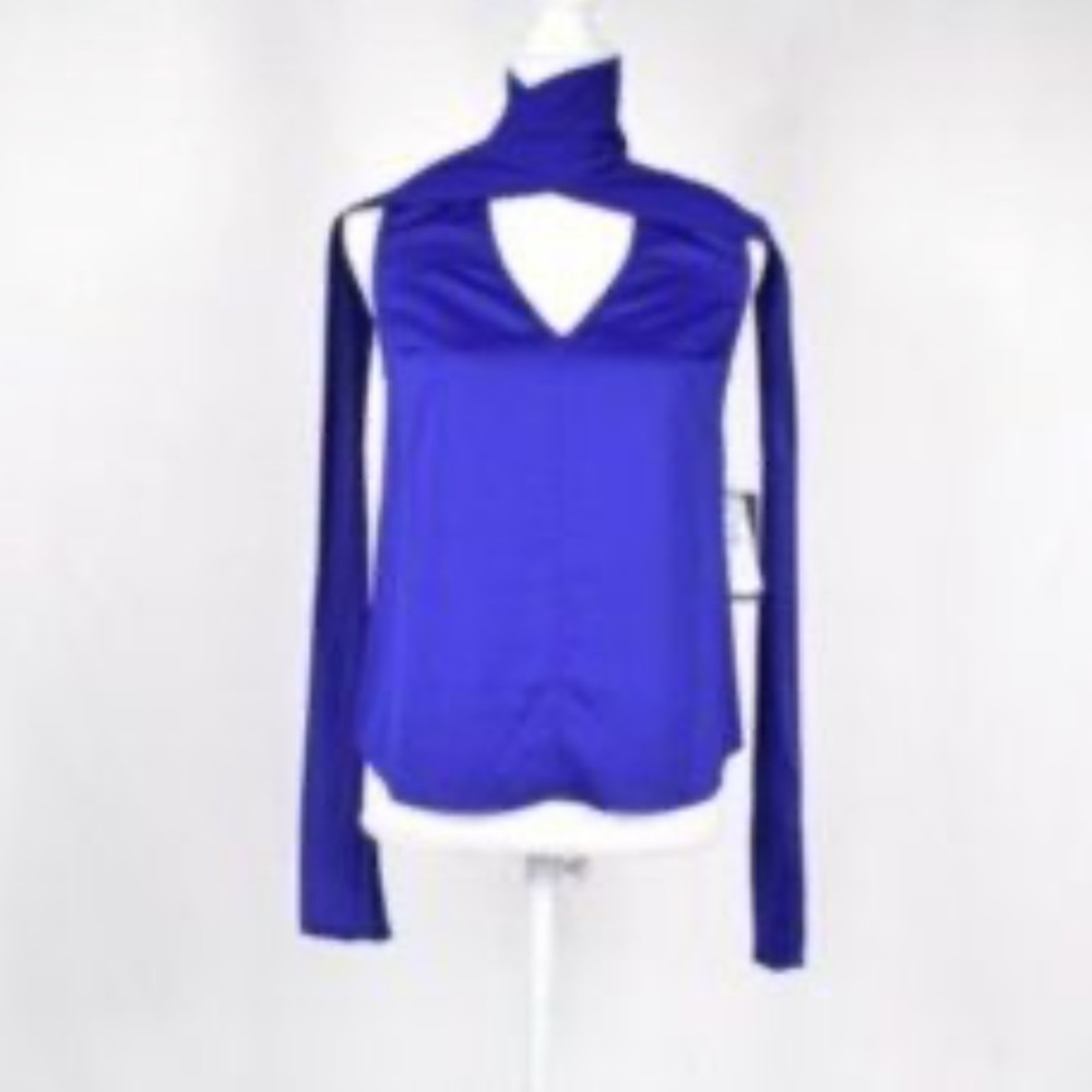 Rachel Rachel Roy Jasper Tie Neck top - Picture 3 of 4